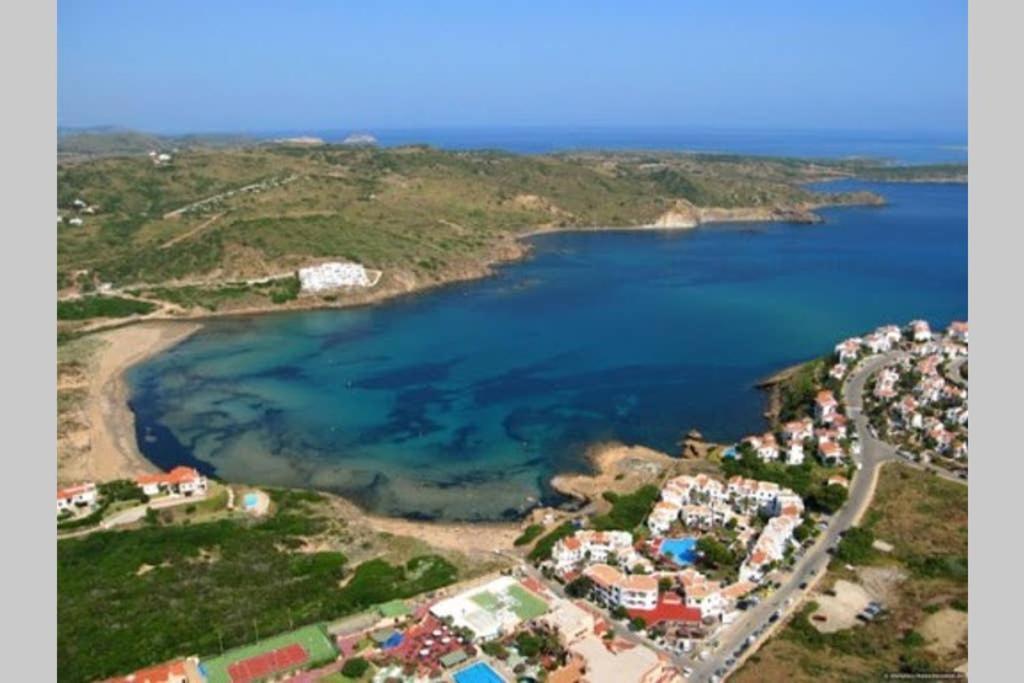 شقة Miravent Terraza Y Jardin Frente Al Mar Menorca فورنيلس المظهر الخارجي الصورة